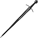 Cold Steel MAA Arming Sword, Black, 34.75