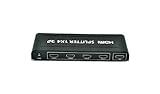 Cruiser HDMI Splitter 1x4 Ports 4 Port for 1080P v1.3 HDTV 3D HD Audio