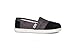 Toms Youth Classic Slip, Black Metallic/Velvet
