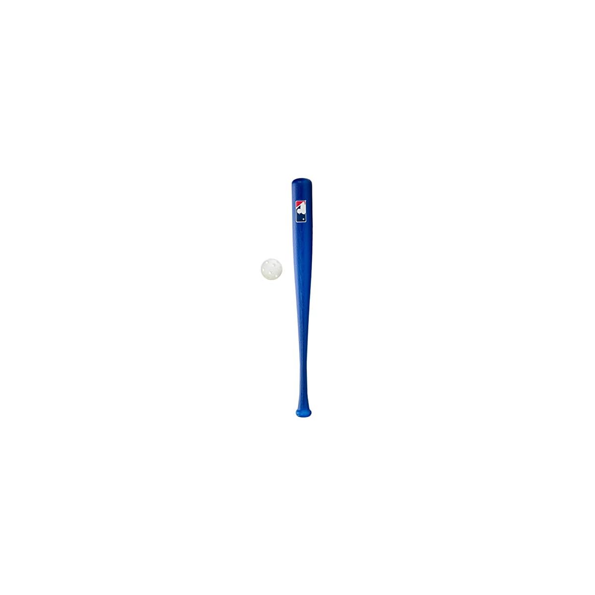 Franklin Sports Plastic Baseball Bat + Ball Set MLB Kids Plastic Bats