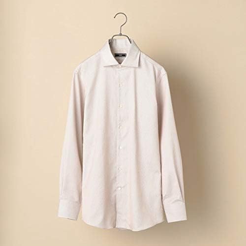 Amazon シップス Sd テレワーク対応可能 イージーアイロン ピンストライプ ワンピースカラー シャツ レッド 39 シャツ 通販