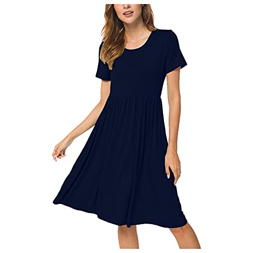 LKPJJFRG Women's Summer Striped Dress Casual Comfortable Summer Sundresses  Flowy Mini Beach Summer Dresses in Kenya | Whizz Drop Forwards