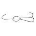 304 Stainless Steel Pot Hooks Double Meat Hooks Upgrade Powerful 11 Inch Rotary Device Slaughtering Barbecue Easier and More Powerful