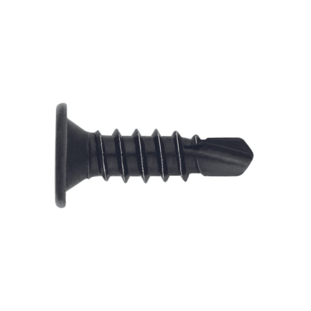 INDEX Fixing Systems BCP N 4.2 x 23 mm Black Zinc Plated Phillips Self Drilling Screws (Pack of 500)