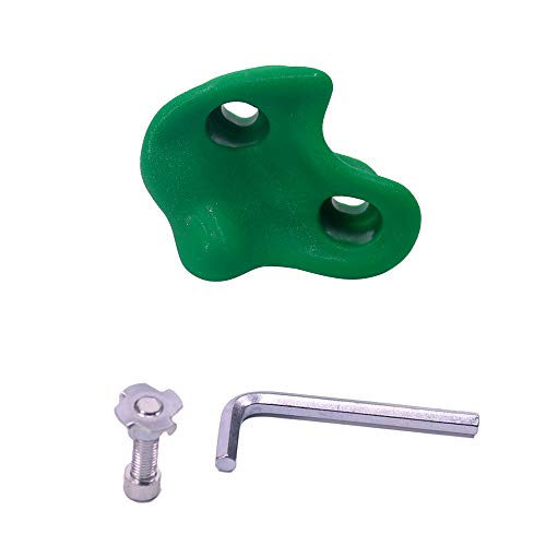 Take Me Away 20 Premium Quality Large Rock Climbing Holds for Kids with Longer 2" Mounting Hardware for Wood Playset Swing Set, Indoor Outdoor Climbing Wall, Children Playground