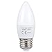 AED Lighting 6Watt LED Candle Light Bulb E26 Base, Neutral White 4000K, 60W Equivalent 470lm, B11 Light bulbs 200 Degree Beam Angle Non-Dimmable for home, Pack of 6