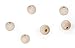 Dealglad 200Pcs 16mm Wooden Beads for Crafts, Natural Unfinished Wood Spacer Beads Round Ball Wooden Loose Beads for DIY Jewelry Making
