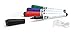 U Brands Low Odor Dry Erase Markers With Erasers, Medium Point, Assorted Classic Colors, With Gruv Marker Clips, 4-Count
