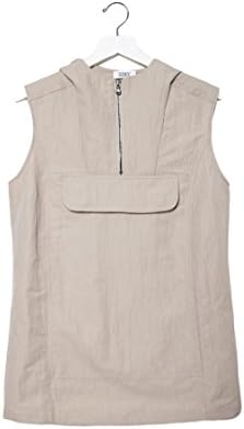 Nomia Khaki Sleevelss Anorak
