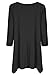 Esenchel Women's 3/4 Sleeve Tunic Top Loose Fit Flowy Shirt