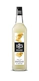 1883 Maison Routin - White Chocolate Syrup - Glass Bottle - 1 Liter