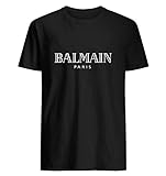 balmain paris-black t-shirt Tshirt Hoodie for Men Women Unisex