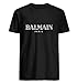 balmain paris-black t-shirt Tshirt Hoodie for Men Women Unisex