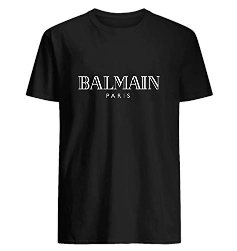 balmain paris-black t-shirt Tshirt Hoodie for Men Women Unisex