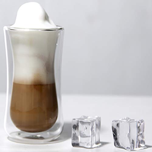 ALY Milchschäumer Heiße und kalte, Milchaufschäumer elektrisch 400ml für Milchschaum heiss und kalt, heiße Schokolade – Bild 8