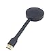 For Miracast Chromecast 2 Digital HDMI Media Video Streamer 3nd Generation 2017 (Black, A)