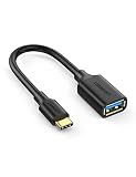 UGREEN USB C to USB Adapter Type C OTG Cable USB C Male to USB 3.0 A Female Cable Connector Compatible for MacBook Pro 2019 2018, Samsung Galaxy S10 S9 S8 Note 9 8, LG V40 V30 G6, Google Pixel 2 XL
