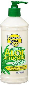 Banana Boat Aloe After Sun Lotion - 16 oz, Pack of 4