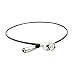 NICEYRIG SDI Cable Cord Compatible with Blackmagic BMCC/BMPCC Video Assist 4K Transmission (19.67 inches/50cm)