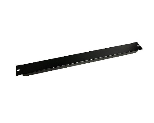 StarTech.com Blanking Panel – 1U – 19in – Steel – Black – Blank Rack Panel – Filler Panel – Rack Mount Panel – Rack Blanks