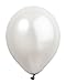 GuassLee 100 ct Pearl White Balloon 12