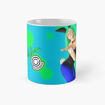 Amazon Co Jp Art Fanart ドラゴンボール バルマ ウサギ ブルー ウサギ キュート クール ドラゴンボールズ ドラゴンボールスーパー 110z マグカップ ホーム キッチン