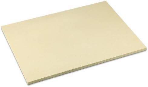 Alegacy M1218 Hard Rubber Cutting Board, 12 by 18 by 3/4-Inch, Beige by Alegacy