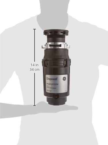 4 GE+GFC525V+Horsepower+Continuous+Disposal