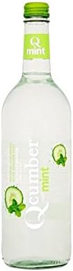Qcumber with Mint Sparkling Water 750ml (Pack of 4)