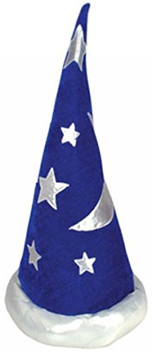 Mens Womens Child Renaissance Costume Merlin Wizard Hat