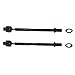 DLZ 10 Pcs Suspension Kit-2 Upper Control Arm Ball Joint Bushing Assembly 2 Lower Ball Joint 2 Outer 2 Inner Tie Rod End 2 Sway Bar Compatible with Dodge Ram 1500 2WD RWD 2002-2005 K7411 EV407 K7424