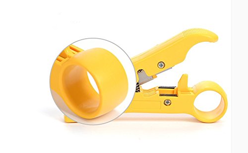 image for Universal Cutter/Stripper for CAT5 CAT6 Flat or Round STP/UTP Cable St