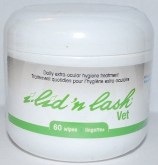 I-Lid'n Lash Hygiene Vet Wipes, 60 Count