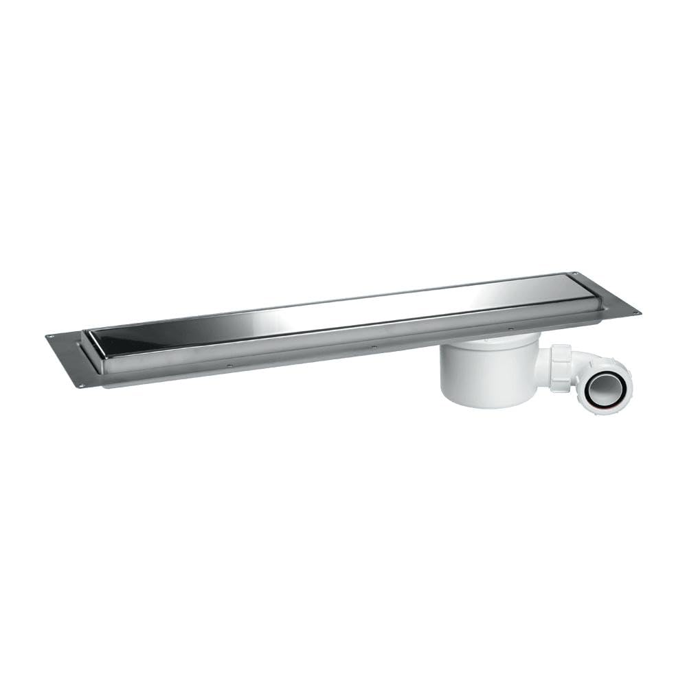 McAlpine CD600-P Polished Stainless Steel Linear Shower Drain Suitable For Tiled Floors