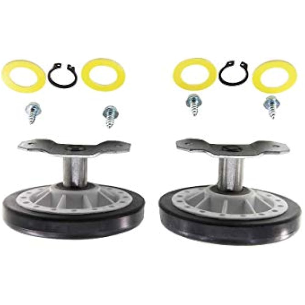 Rear Drum Support Roller Kit For LA1008 Maytag, Amana,Whirlpool Dryer