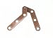 Cabinet Cupboard Pivot Hinge Left Hand Fb Bronzed 1 Pair