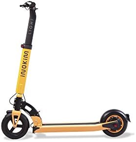 Inokim Light Electric Scooter Portable Foldable Mini Electric Bike Myway 7.8AH Battery, Orange, 7.8 AH