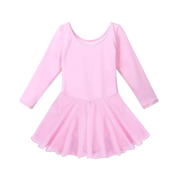 BAOHULU Girl's Skirted Leotards Camisole Cartoon Ballet Dance Tutu Dress - Image 4