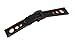 SWISS REIMAGINED Quick Release Leather Watch Band Carbon Fiber Embossed Racing Rally Style Genuine Leather Replacement Watch Strap with Brushed Black Stainless Steel Buckle