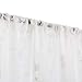 Lazzzy White Double Layers Curtains Mix Match Tulle Semi Sheer Cutains 84 Overlay French Floral Embroidery Drapes Living Room White Sheers for Bedroom Treatment 84 inch Length with 2 Pieces Rod Pocket