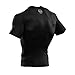 DRSKIN] Compression Tight Short Sleeve Shirt Base Layer Men Women (M, SBBN55)