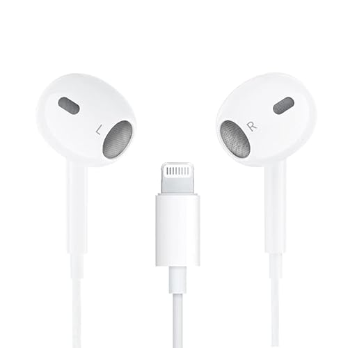 Apple Earbuds iPhone Headphones [Apple MFi Certified] Earphones