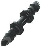 1/4 Double Barbed Connector for Drip Irrigation Tubing (100 per pack)
