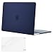MOSISO MacBook Pro 13 inch Case 2019 2018 2017 2016 Release A2159 A1989 A1706 A1708, Plastic Hard Shell Cover & Screen Protector Compatible with MacBook Pro 13 with/Without Touch Bar, Navy Blue primary