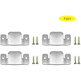 AWTOK Sectional Sofa Connector Bracket, Sectional Couch Connectors Bands for Sectionals,Furniture Connectors with Screws,4 Pieces