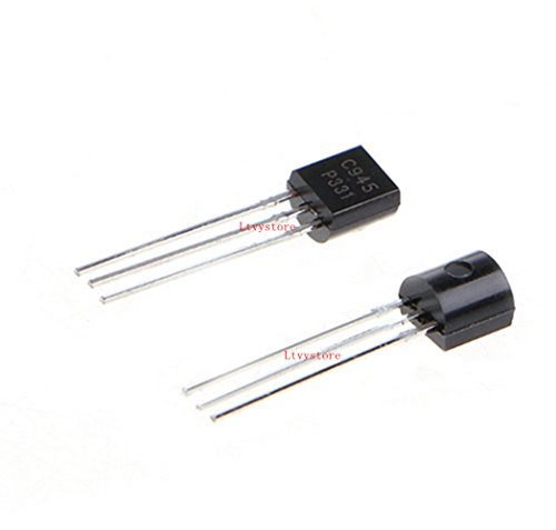 Ltvystore 960PCS 24 Value 2N2222-S9015 & BC327-BC558 NPN PNP Power Transistors Assortment Kit Set with Reuse Box and A Lable Marked Resistance - Thumbnail 4