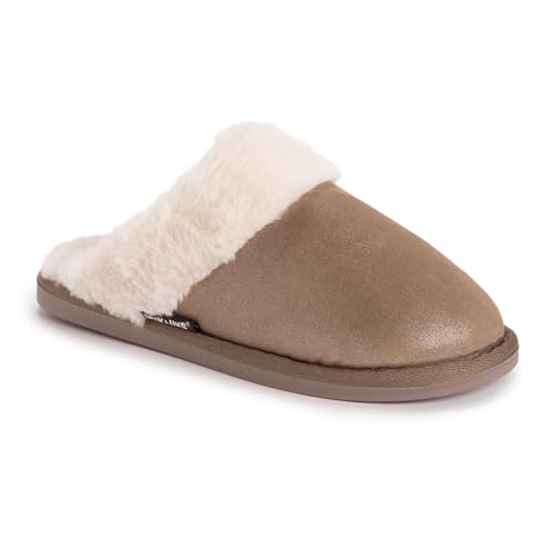 MUK LUKS Women's Annika Slipper, Brown, XL