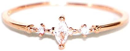 Gieschen Jewelers EDEN .925 Sterling Silver CZ Ultra Petite Engagement Ring