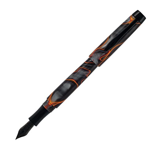 MONTEVERDE Intima Fountain Pen with Stub Nib, Volcano Grey (MV40104)