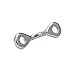 Amarine Made Casted Stainless Steel Bimini Boat Top PAD Eye, Eye Straps, Tie Down, Kayak Deck Loops, Tie Down Anchor Point, footman's Loop for Kayak Canoe Rigging (6 Pcs)